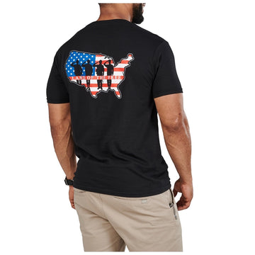 41195YV LAND OF THE FREE TEE