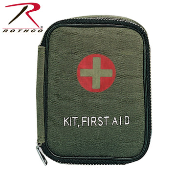 8325 Rothco Military Zipper First Aid Kit Pouch