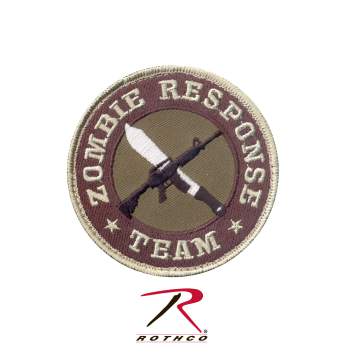 72195  ROTHCO ZOMBIE RESPONSE TEAM PATCH  W/HOOK BACK - Target KSA - متجر هدف